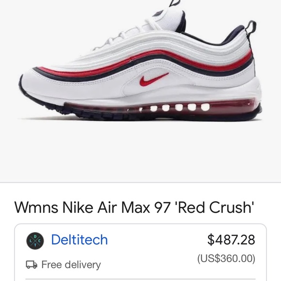 Nike airmax 97 red crush - Picture 3 of 3